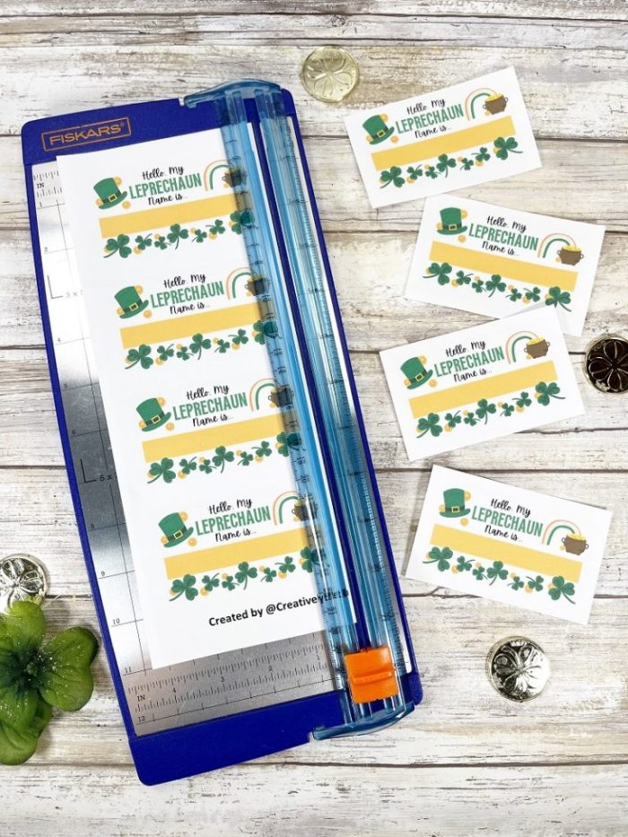 What is your leprechaun name free printable