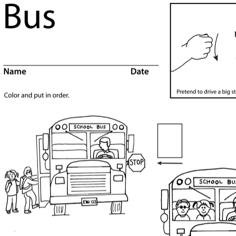 Coloring sheet