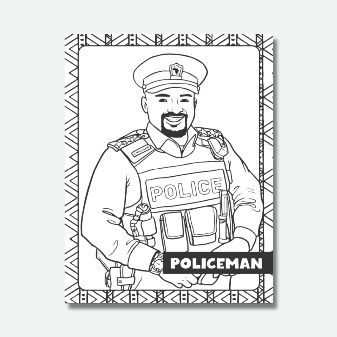 When i grow up coloring book â little global people