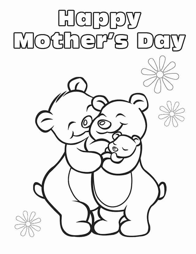 Happy mothers day coloring pages â free printable mothers day coloring pages