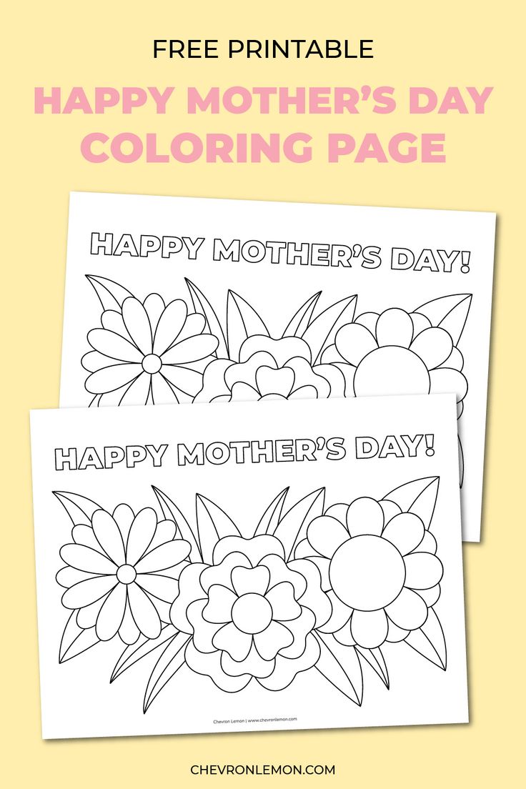 Free printable happy mothers day coloring page in mothers day coloring pages coloring pages mothers day coloring cards