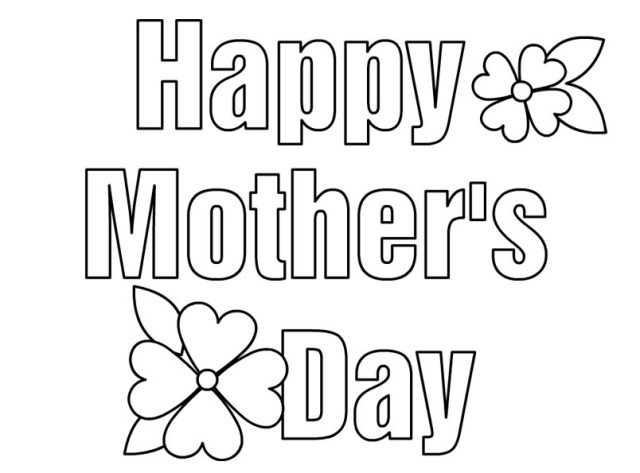 Happy mothers day coloring pages â free printable mothers day coloring pages