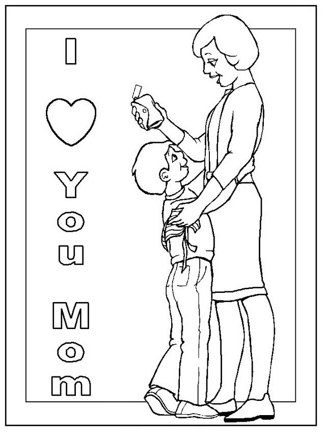 Happy mothers day coloring pages â free printable mothers day coloring pages