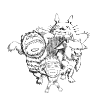 The wild things scream coloring pages