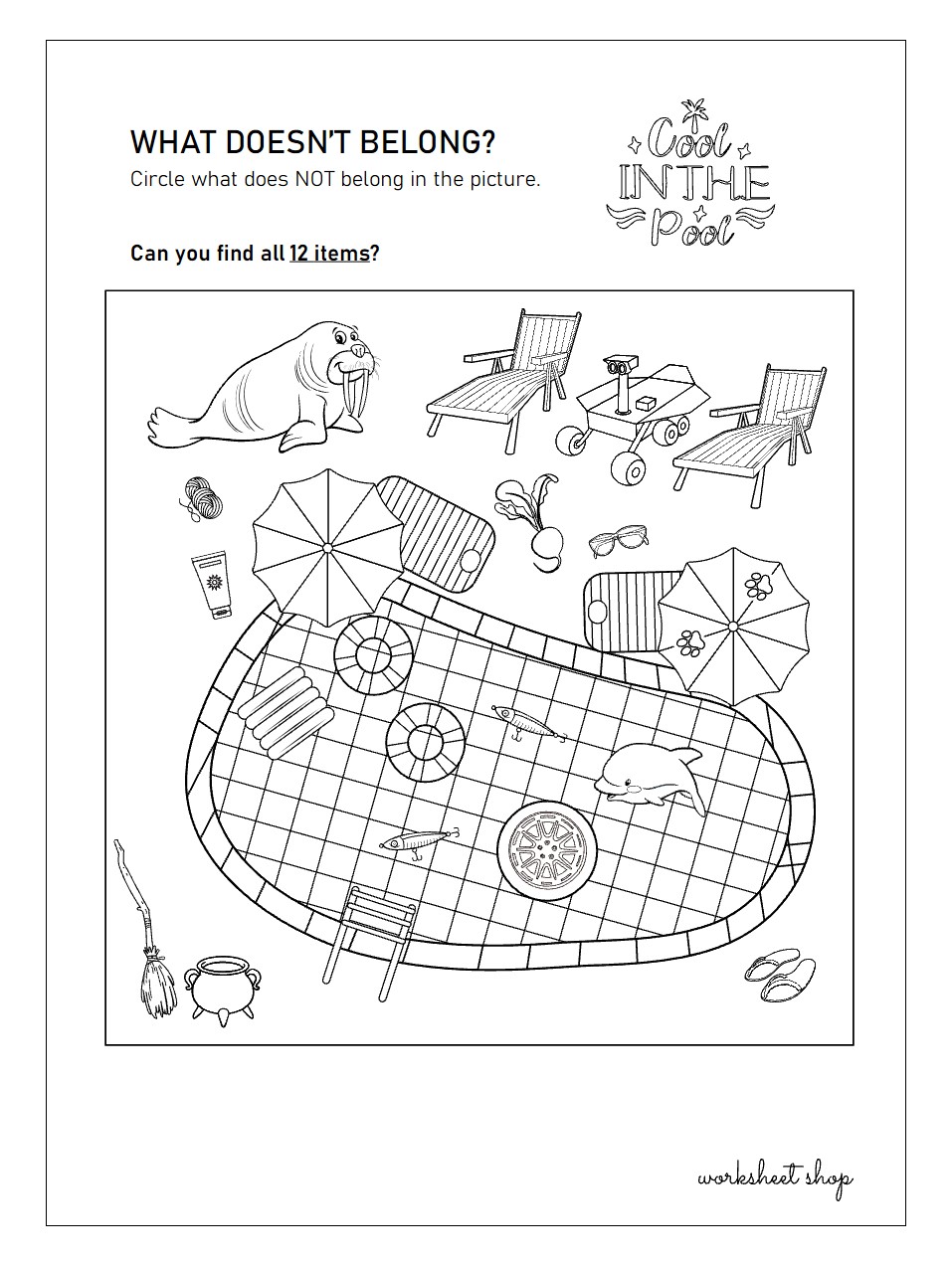 Free worksheets for pre