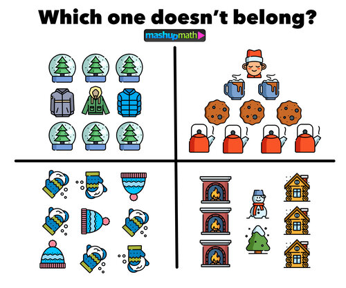 Which one doesnt belong free math activities for grades
