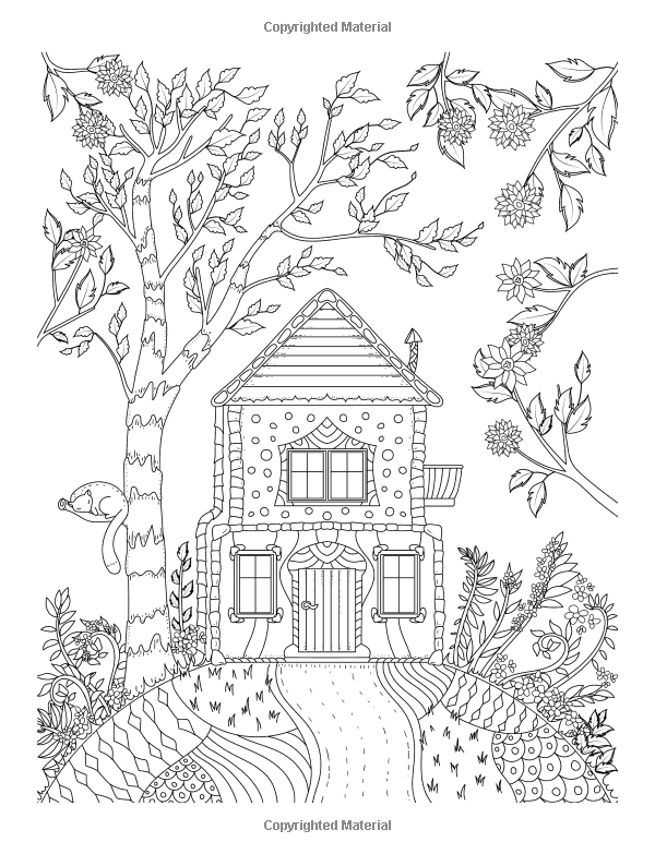 Adult coloring books whimsical journey coloring books for adults relaxation flowers landscapes and fairies free coloring pages cool coloring pages coloring books