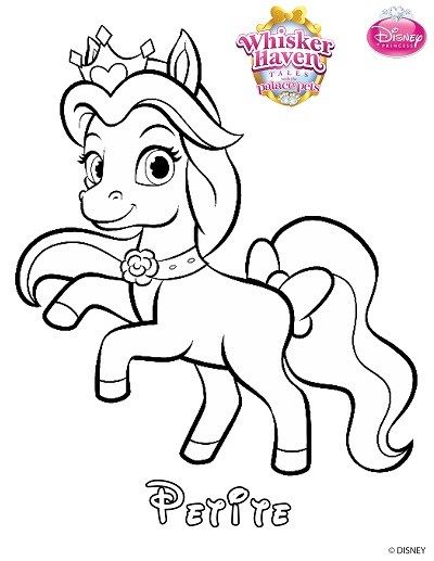 Whisker haven printable coloring pages and activities coloring pages palace pets princess palace pets