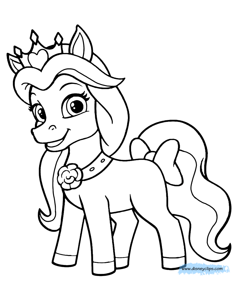 Free palace pets coloring pages â stuff parents need