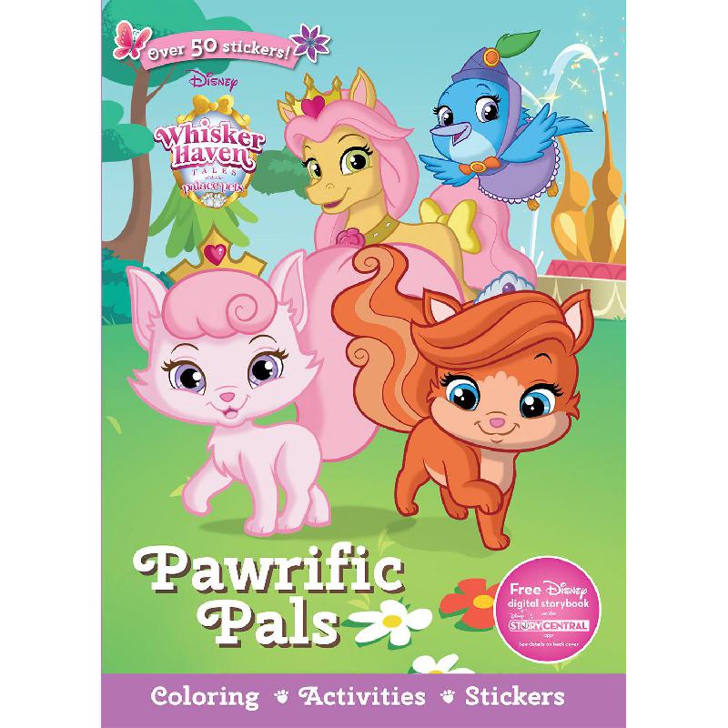 Disney whisker haven pawrific pals sticker scenes