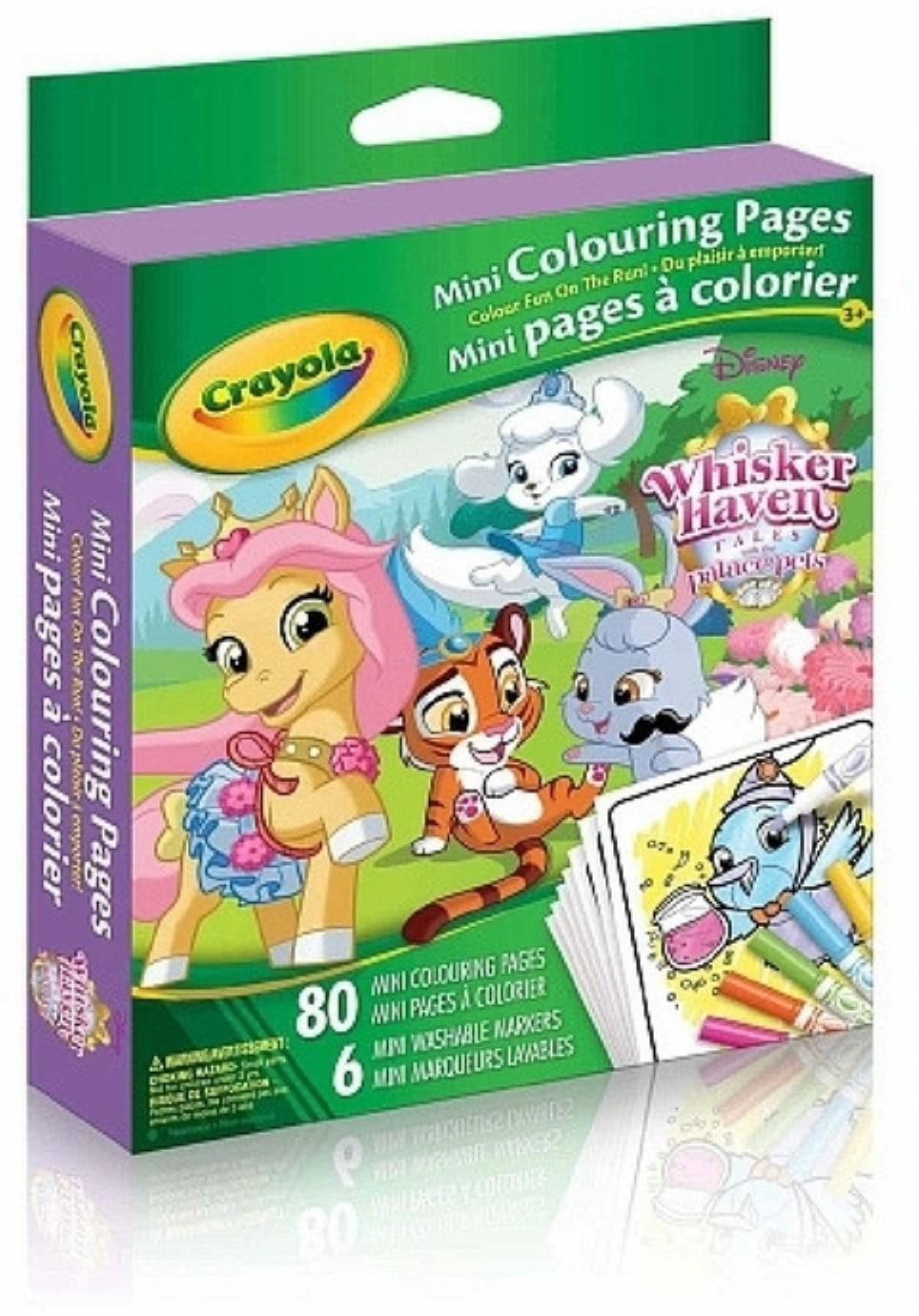 Crayola mini coloring pages disney whisker haven tales ea