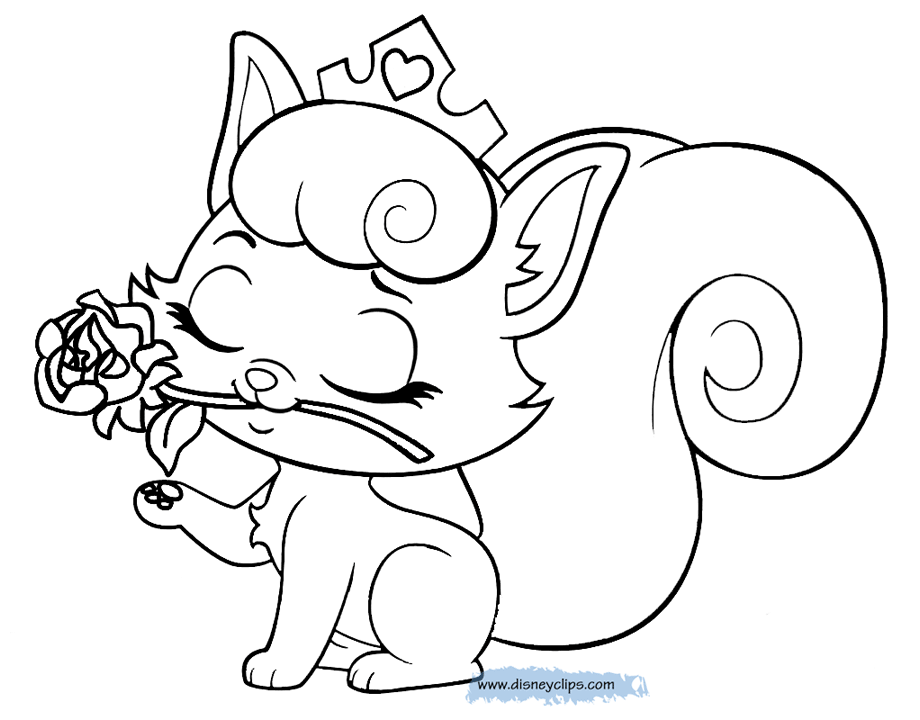 Free palace pets coloring pages â stuff parents need