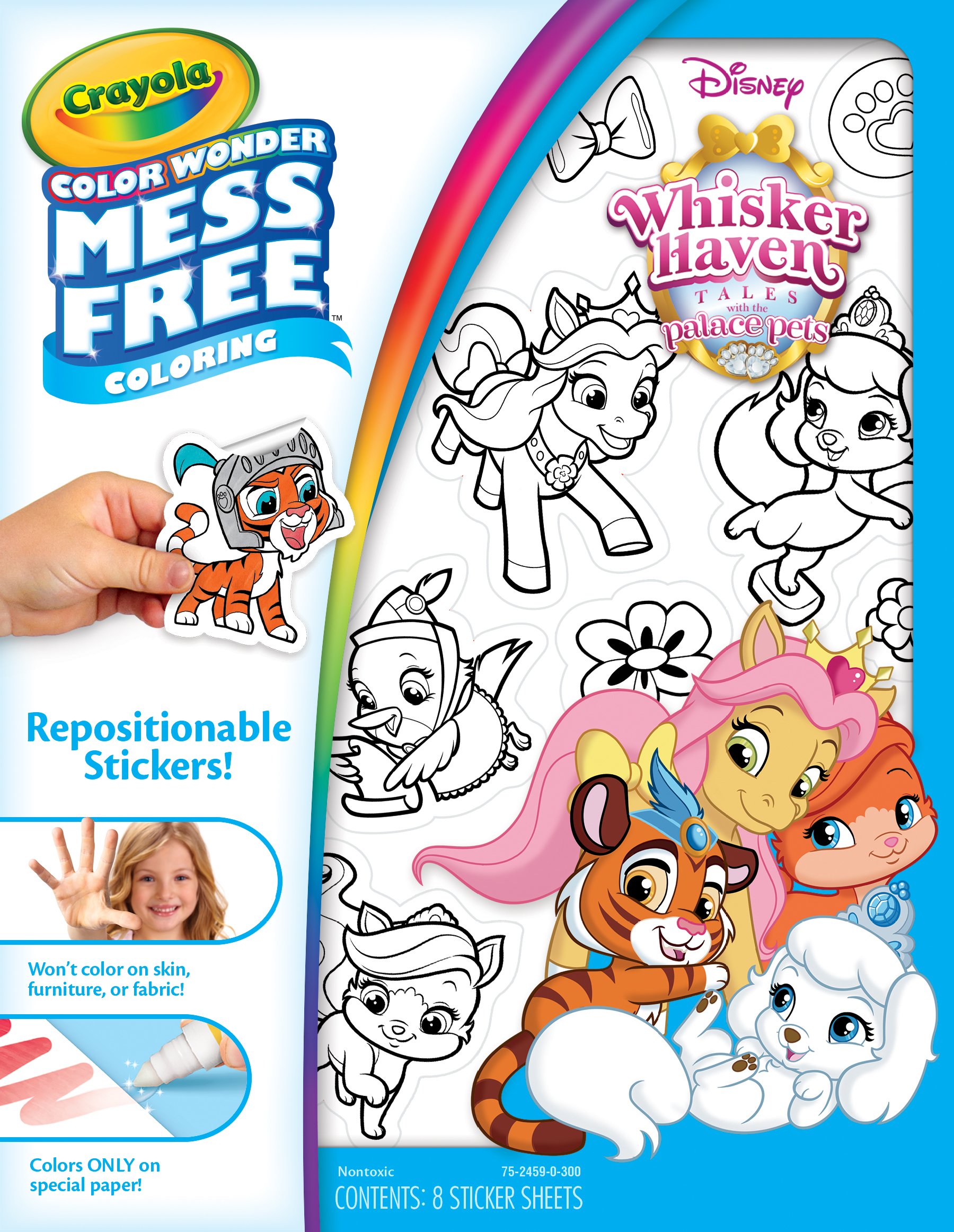 Crayola color wonder mess free stickers whisker haven palace pets toy buy online at best price in u