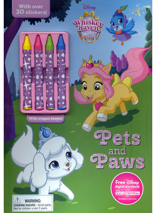 Whisker haven palace pets disneys pets and paws coloring books at retro reprints