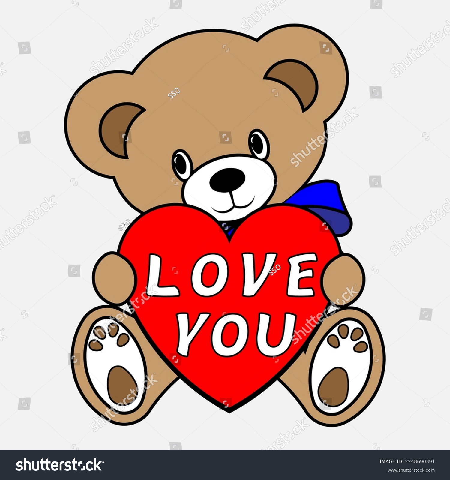 Teddy bear holding heart love images stock photos d objects vectors