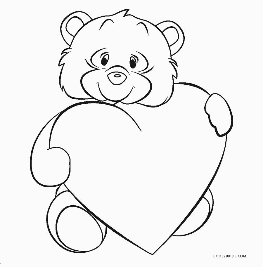 Exclusive image of hearts coloring pages