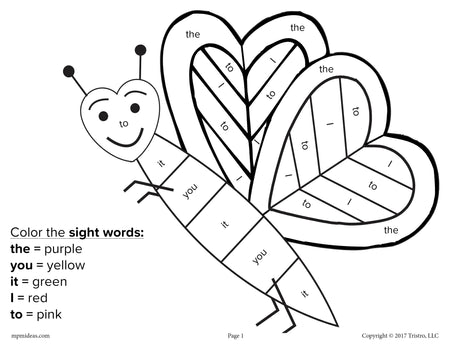 Free hearts coloring pages for kids