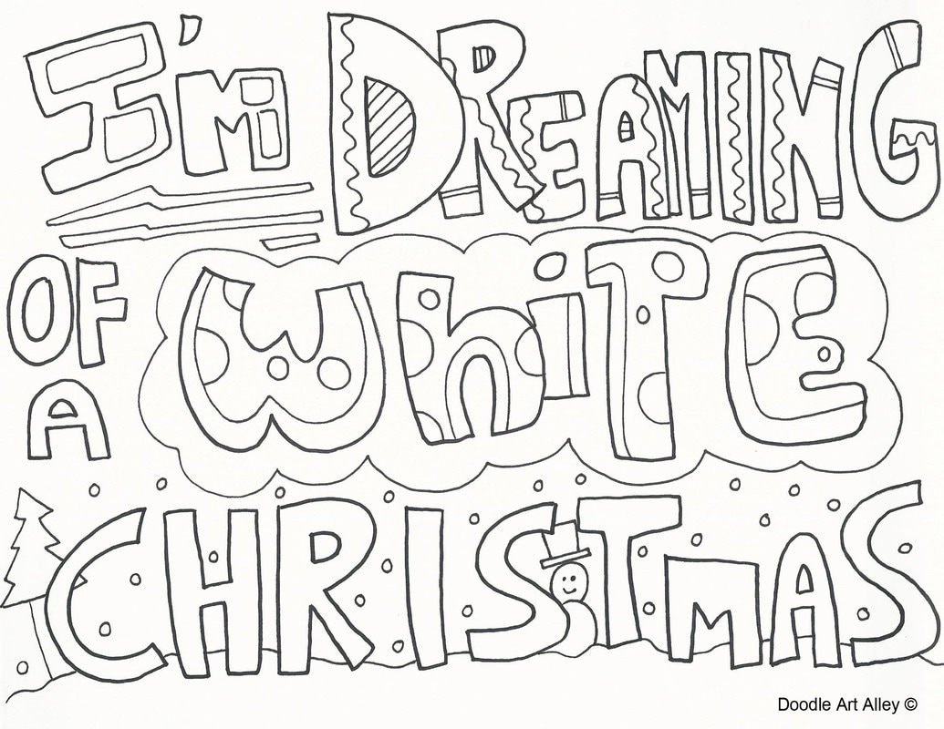 Christmas coloring pages