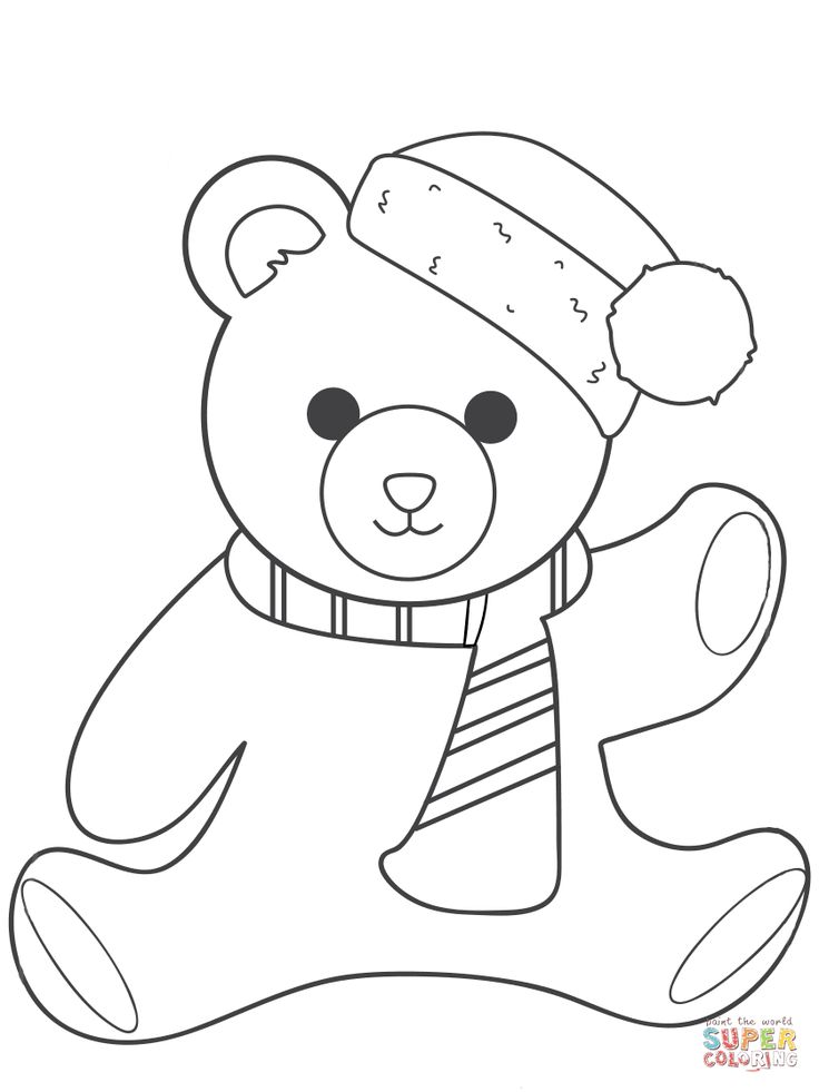 Magic teddy bear colouring sheets christmas coloring page free printable pages teddy bear coloring pages bear coloring pages christmas teddy bear