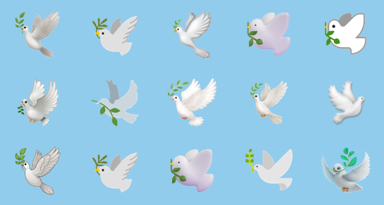Ðï dove emoji