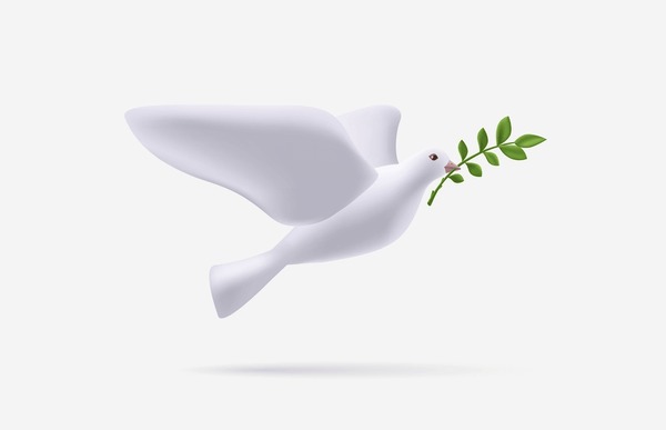 Thousand catholic white dove royalty