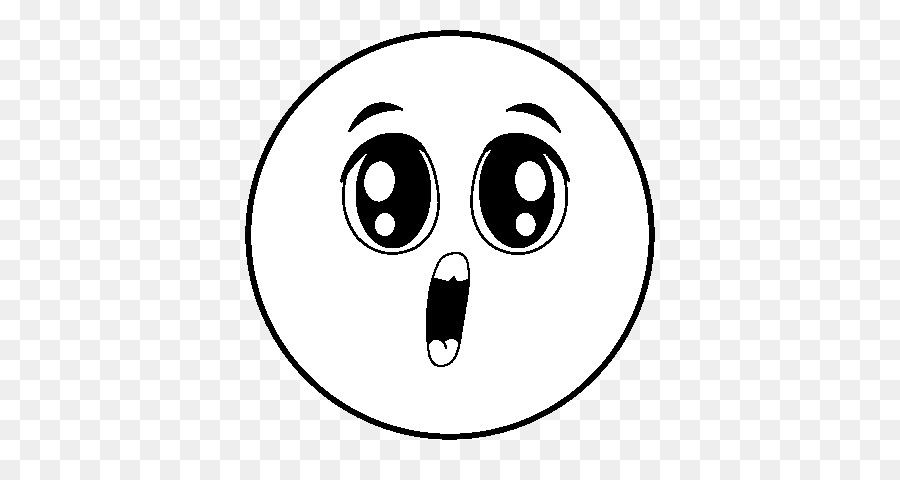 Emoji black and white png download