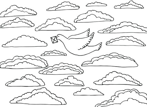 Dove cartoon images â browse photos vectors and video