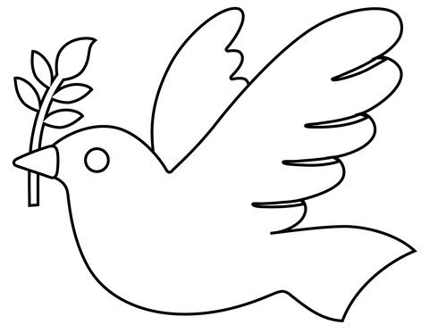 Dove emoji coloring page free printable coloring pages