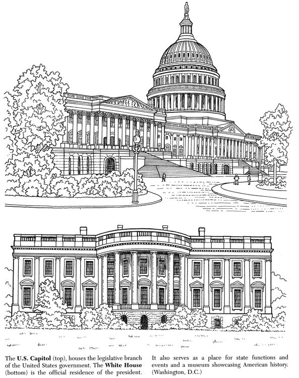 American government coloring pages