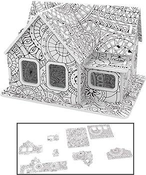 D coloring puzzle set painting puzzles with kits suitable for girls and boys aged years old creativity diy gift drawing kit for kids birthday