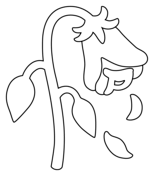Plants emoji coloring pages free coloring pages