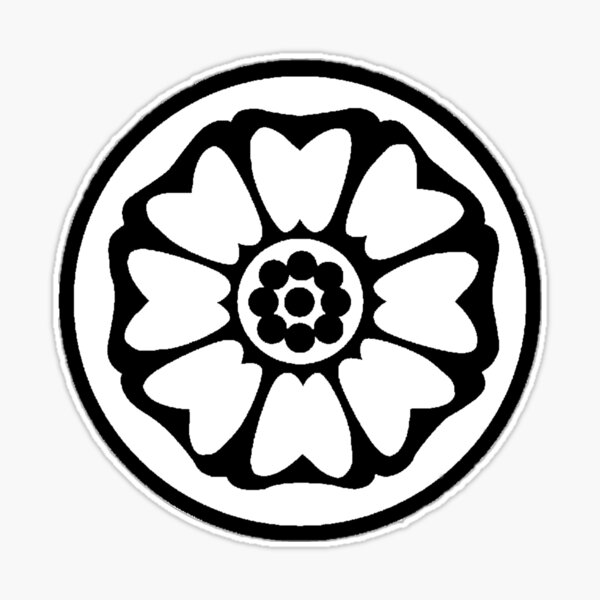 White lotus symbol from avatar the last airbender atla sticker for sale by strawberrisoduh