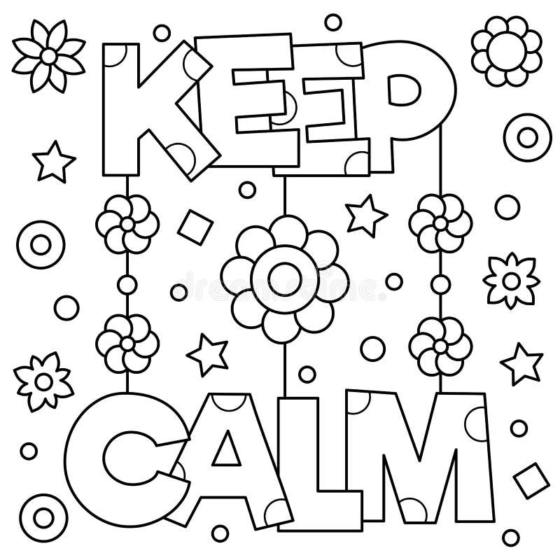 Calm coloring page stock illustrations â calm coloring page stock illustrations vectors clipart
