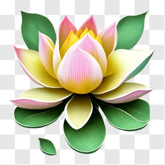 Download beautiful lotus flower for nature and meditation png online