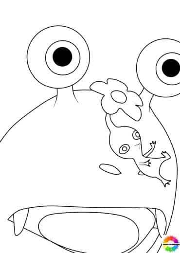 Pikmin coloring pages for kids ausmalbilr ausmalbilr kinr ausmalen