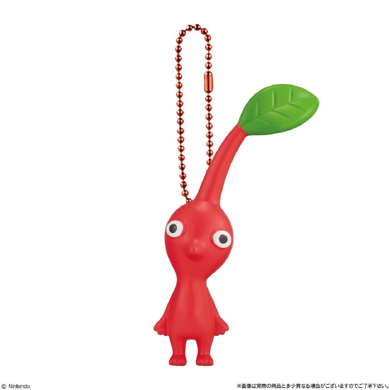 Pikmin mascot fruit gummies pikmin with a cm colored ball chain es in varieties blue yellow red purple white rock and feather i want to take a lot of them