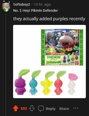 Just letting you know pikmin gummies exist in japan rpikmin