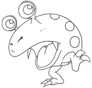 Coloring pages pikmin