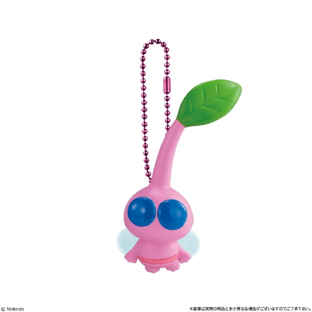Pikmin mascot fruit gummies pikmin with a cm colored ball chain es in varieties blue yellow red purple white rock and feather i want to take a lot of them