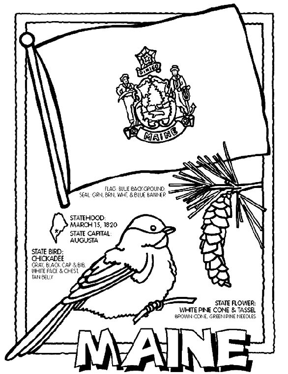 Use crayola crayons colored pencils or markers to color the maine page color the flag with a â flag coloring pages crayola coloring pages coloring pages