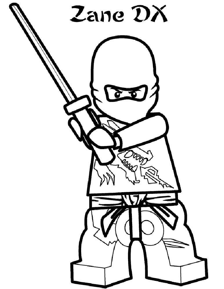 Lego ninjago coloring pages ð to print and color
