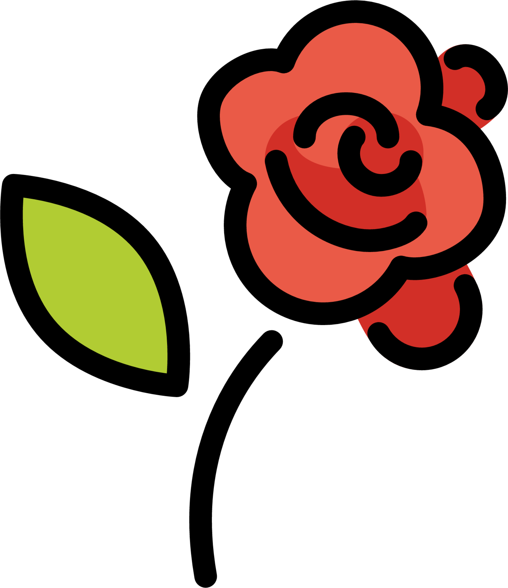 Rose emoji