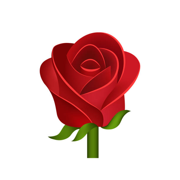 Rose emoji stock photos pictures royalty
