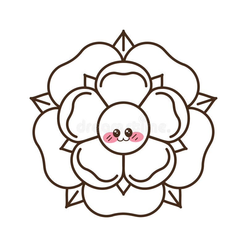 Emoji rose stock illustrations â emoji rose stock illustrations vectors clipart