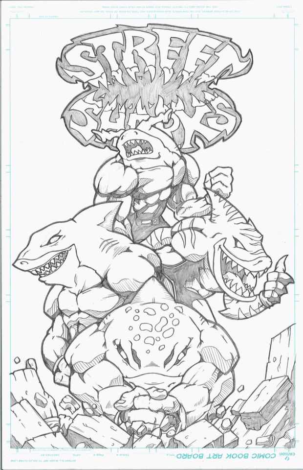 Street shark graffiti characters shark coloring pages shark drawing