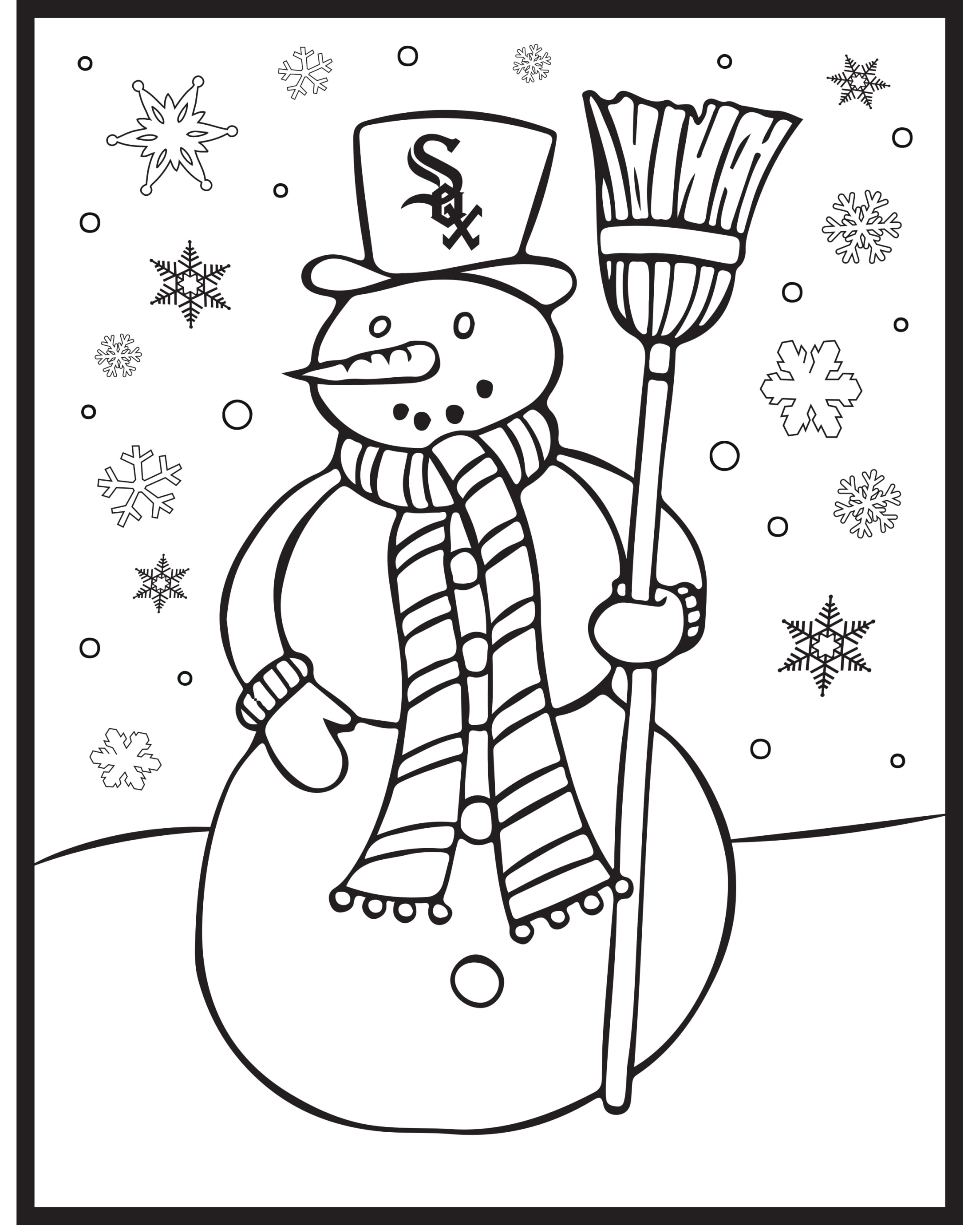 Printable kids worksheets chicago white sox