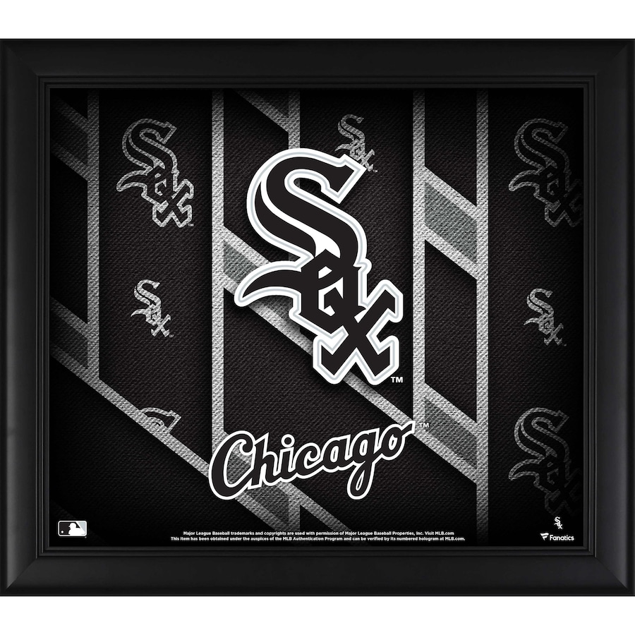 Chicago white sox framed x team threads collage