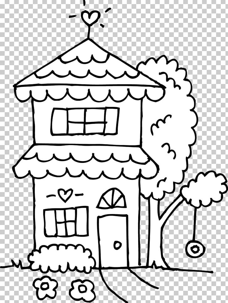 Coloring book white house drawing png clipart area art bedroom black and white child free png