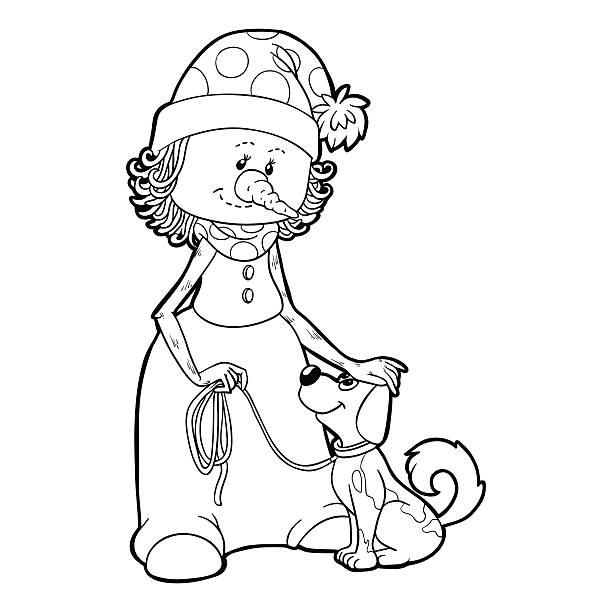 Coloring book stock illustration