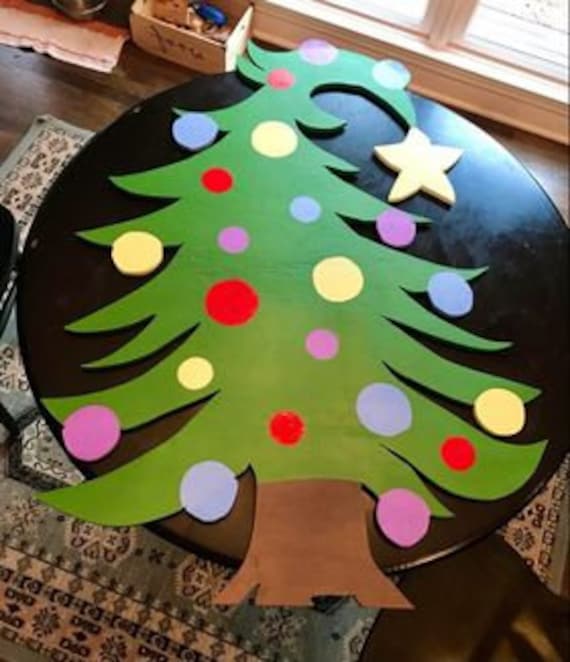 Whoville grinch tree pdf pattern